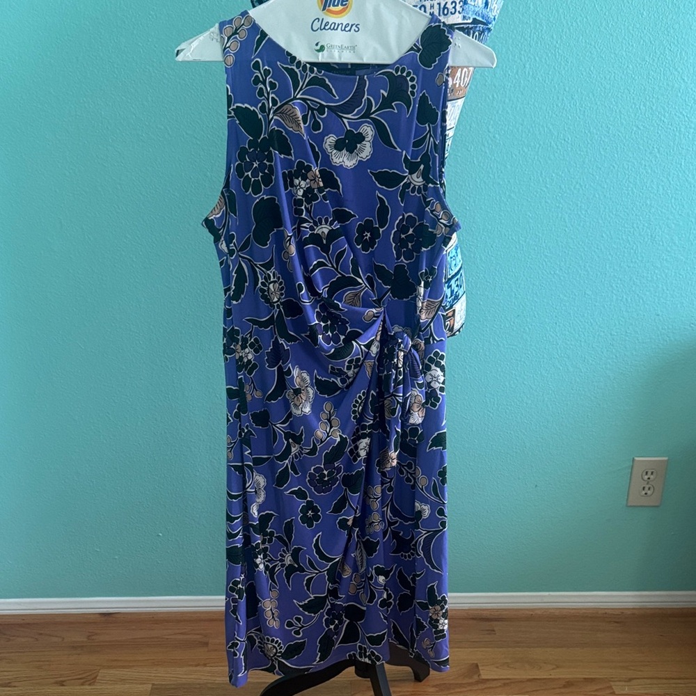 Ann Taylor Floral Sleeveless Dress